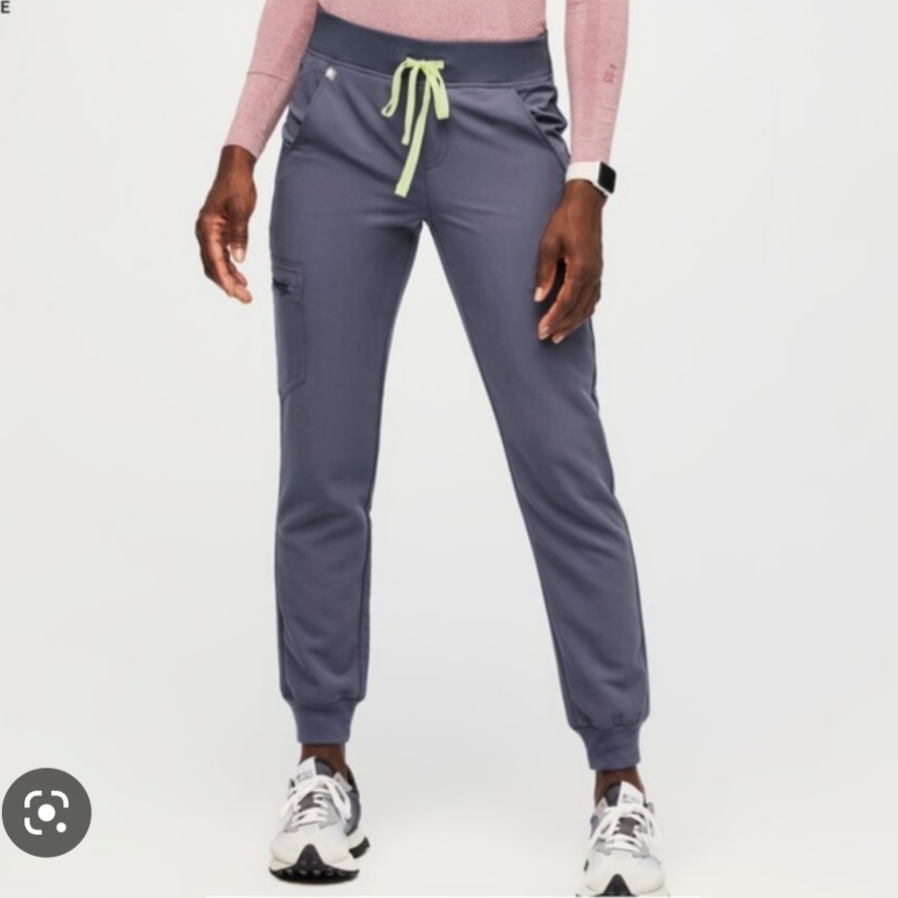 Figs- Zamora joggers (XS- Tall) & one pocket top (XS) -Space Navy